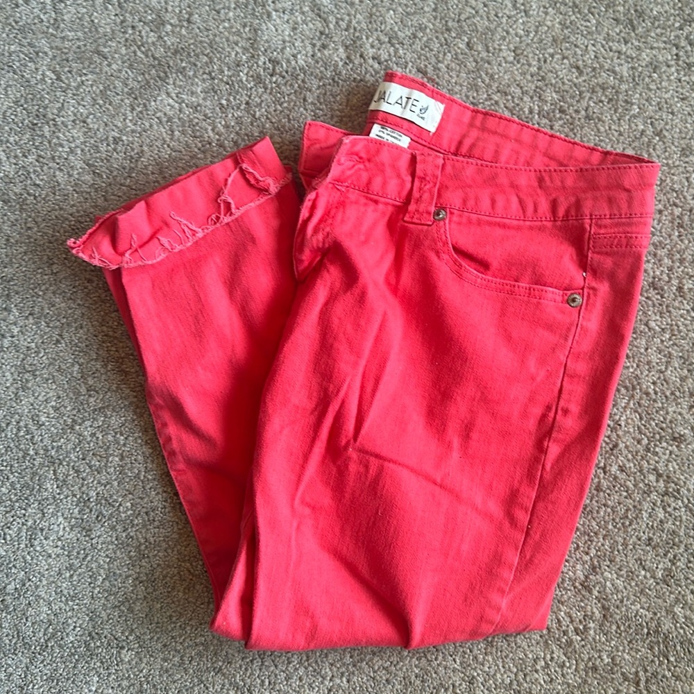 Jalate low rise capri stretch jeans size 13